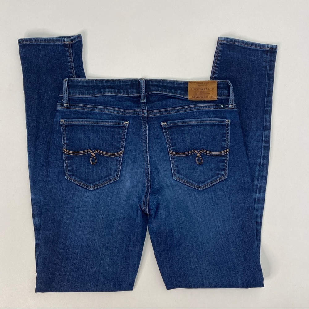 Lucky Brand Lolita Distressed Ripped Skinny Ankle Jeans Womens Size 4/27